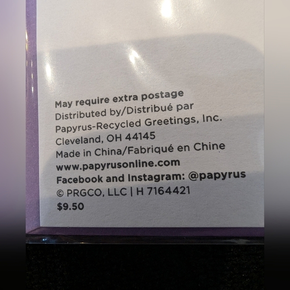 PAPYRUS Halloween Spooky feather & gem Wreath cards, includes 2 cards - Picture 5 of 9